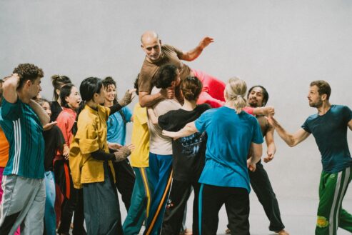 David Zambrano teaching photo by Arnaud Beelen